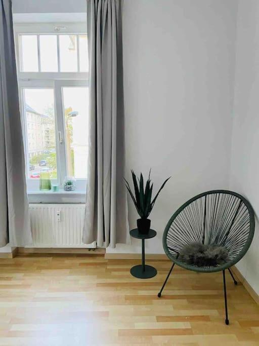 Ein Gemuetlicher Platz Im Gruenderzeitviertel Chemnitz Eksteriør billede