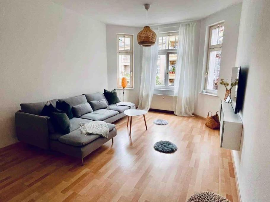 Ein Gemuetlicher Platz Im Gruenderzeitviertel Chemnitz Eksteriør billede